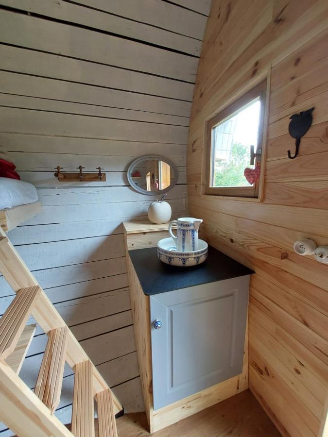 L'Authentique Tonneau A Cidre D'Emma Villa Litteau Eksteriør billede