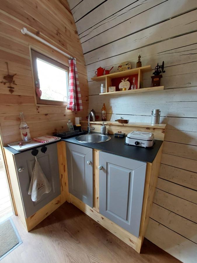 L'Authentique Tonneau A Cidre D'Emma Villa Litteau Eksteriør billede